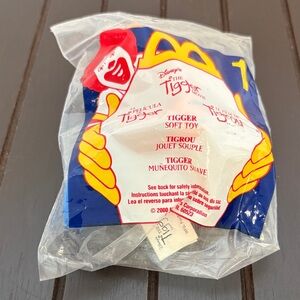 Disney Tigger Soft Toy - Red and Blue